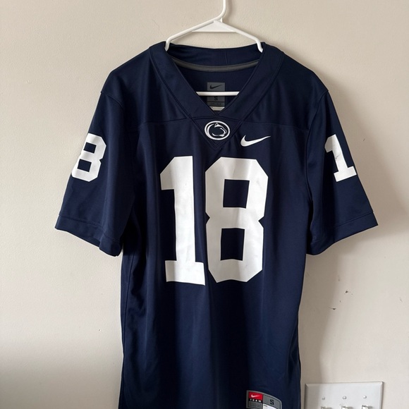 Nike Dark Blue Men's Jersey with White Accents